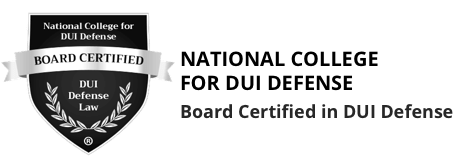 National College for DUI Defense Board Certified